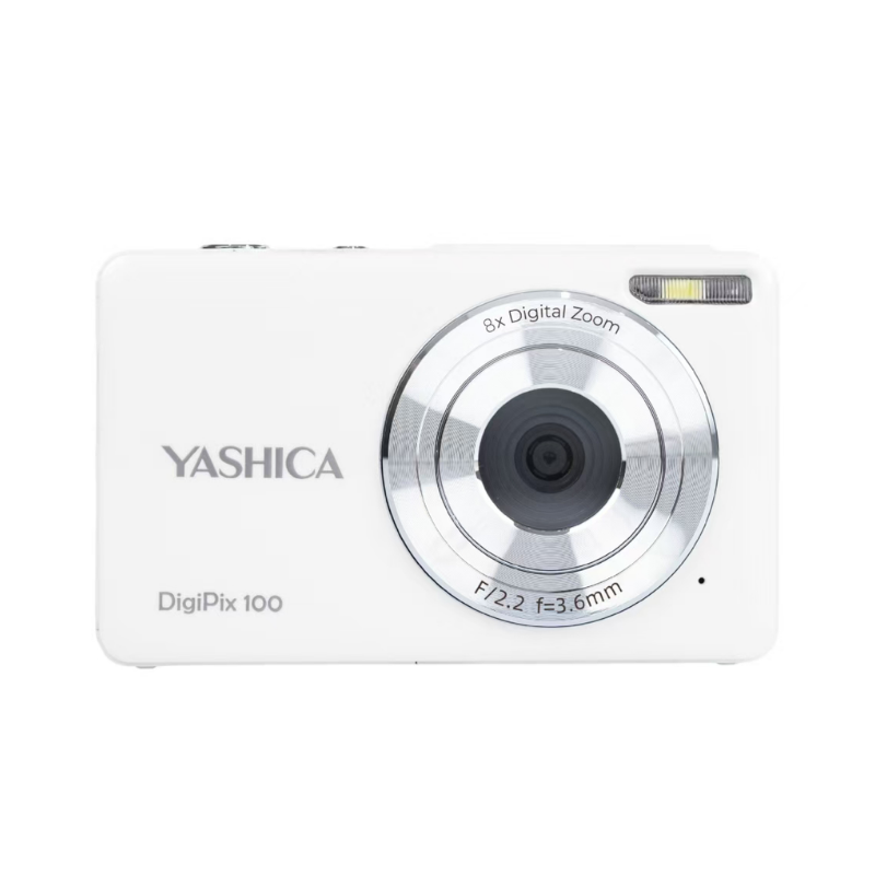 Yashica Digipix 100 Beyaz Dijital Fotoğraf Makinesi