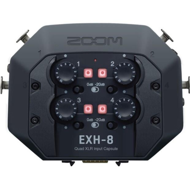 Zoom EXH-8 4-Kanal XLR Capsule (H8 için)