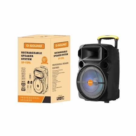 D-Sound XP-12PA Taşınabilir Şarjlı Hoparlör