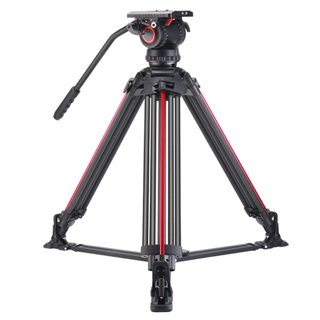 Miliboo M15DL Hidrolik Kafalı Profesyonel Alüminyum Tripod