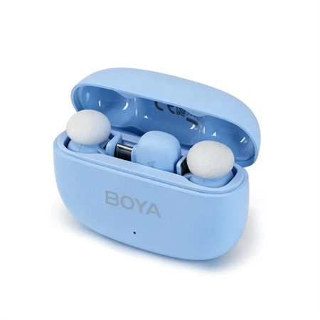 BOYA Mini 2 AI Kablosuz Yaka Mikrofonu Type-C Mavi - SKU02B