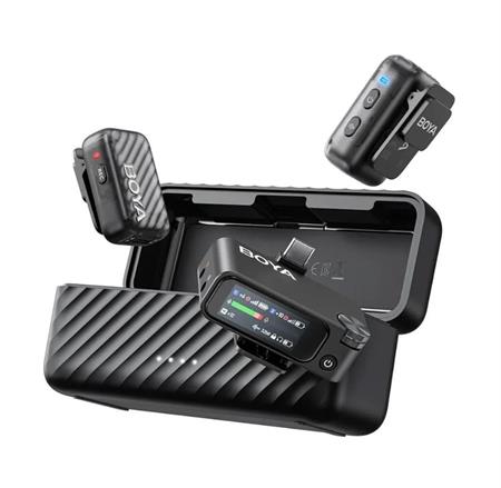 BOYAMIC 2 AI Creator Edition Çift Kişilik Kablosuz Yaka Mikrofonu