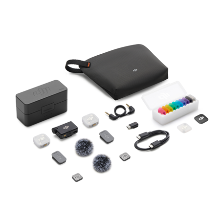 DJI Mic Mini 2 (2 TX + 1 RX + Charging Case)