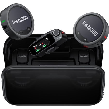 Insta360 Mic Pro Kablosuz Mikrofon Seti (2TX + 1RX)