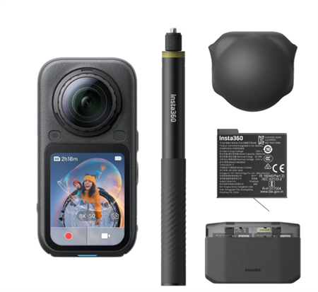 Insta360 X6 360° Aksiyon Kamerası Essentials Bundle