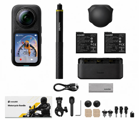 İnsta360 X6 Essentials Bundle Motosiklet Seti 