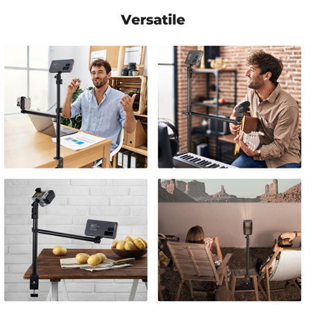K&F Concept Kamera ve Telefon Masaüstü Montaj Standı