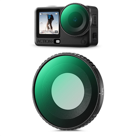 K&F Concept Osmo Action 6 CPL Filtre