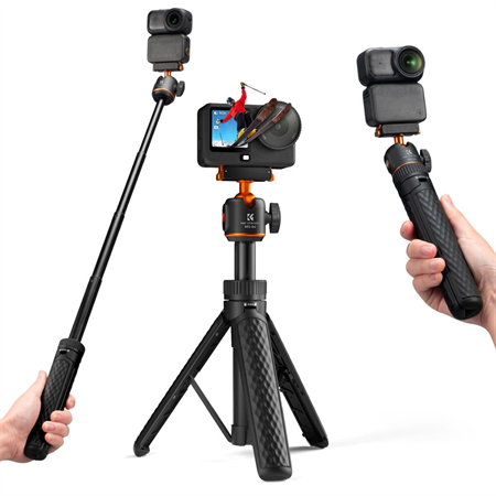 K&F Concept Osmo Action 6 için Manyetik Selfie Çubuğu & Tripod