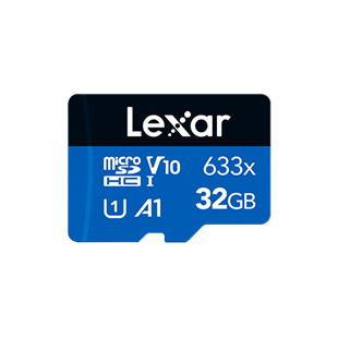 Lexar 32GB High-Performance 633x microSDHC/microSDXC UHS-I Hafıza Kartı