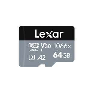 Lexar 64GB Professional 1066x microSDX UHS-I Hafıza Kartı