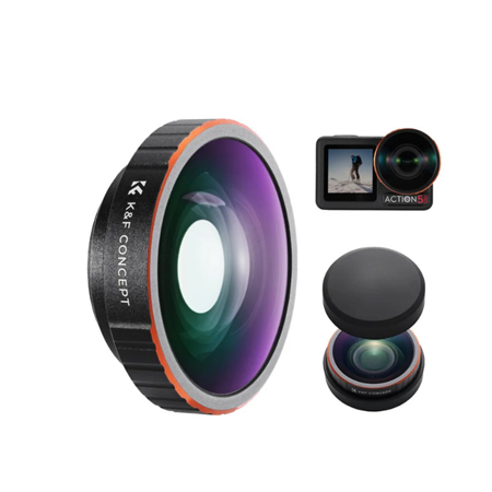 Osmo Action 5 Pro için Ultra Geniş Açı Lens