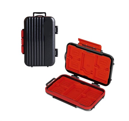 PDX KH6C Storage Memory Card Case for SD / CF-express A / CF-express B Cards