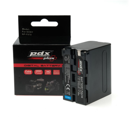 Pdx Prodigix Pdx Batarya NP-F970 9700 mAH