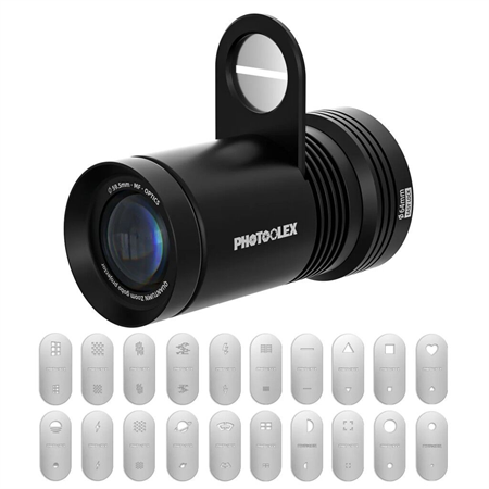 Photoolex Quantum Zoom Gobo Projektör III Işık Efekti Aparatı - PH-314-PL