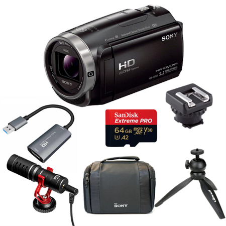 Sony HDR-CX625 Youtube kamera seti