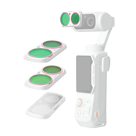 Telesin Insta360 Luna Ultra Manyetik Filtre Kiti (3'lü)