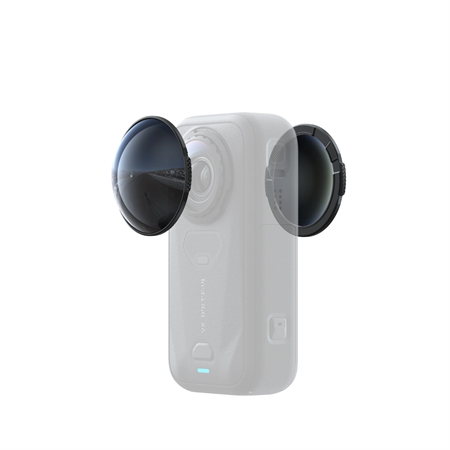 Telesin Insta360 X6 ND16 Filtre Kiti (Ön ve Arka Lens Seti)