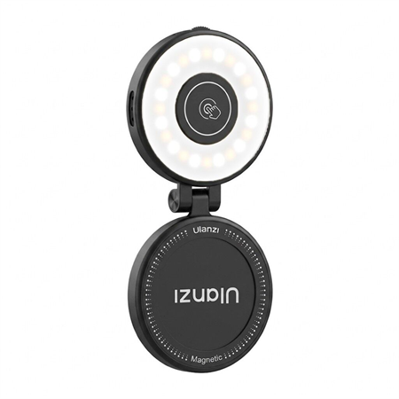 Ulanzi LM21 Manyetik LED Dolgu Işığı Mini Telefon Video Işığı Siyah - L236