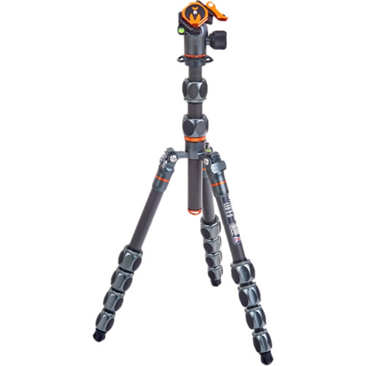 3 Legged Thing Leo 2.0 Carbon Fiber Tripod Sistemi ( Tripod ve AirHed Pro Lever Kafa) -grey