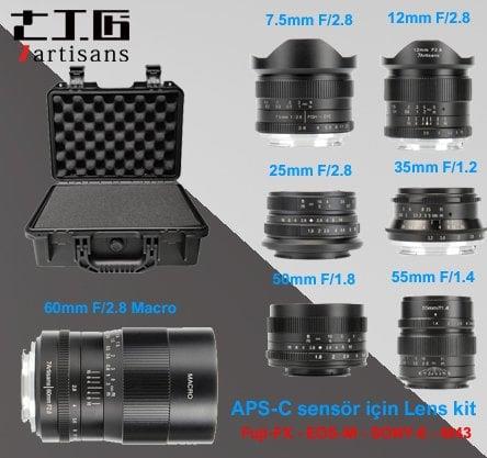 7artisans APS-C Uyumlu Avantaj Paketi (M43 Mount)