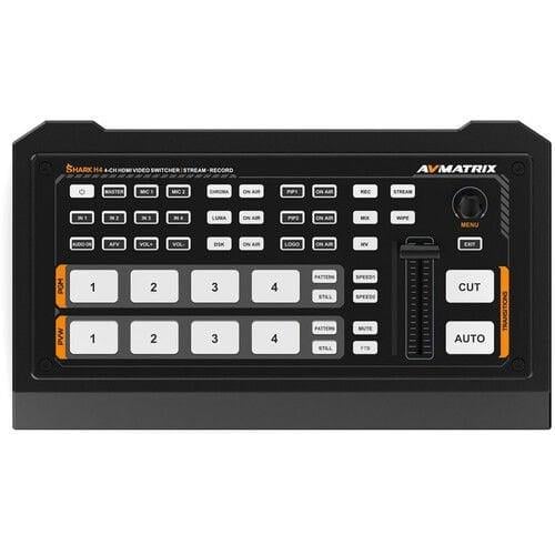 AVMatrix Shark H4  4-CH HDMI Video Switcher