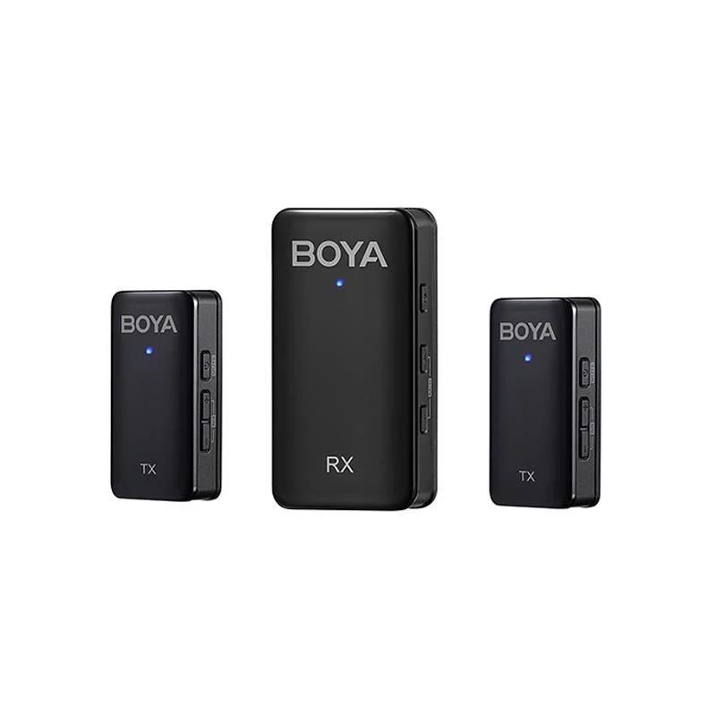 Boya BY-WMic5-M2 Ultra Kompakt Çift Kanallı Kablosuz İkili Yaka Mikrofonu