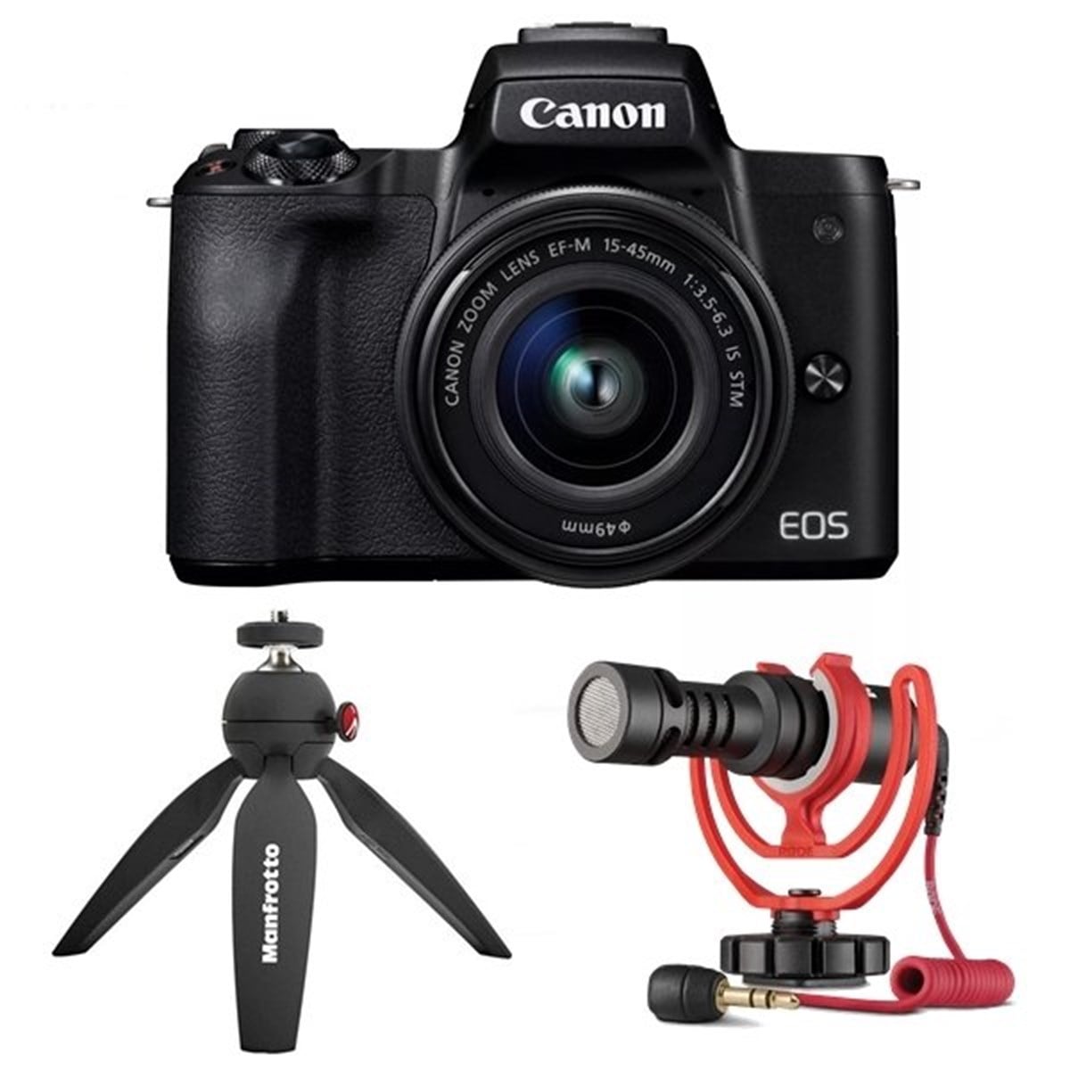 Canon EOS M50 15-45mm Vlogger Kit