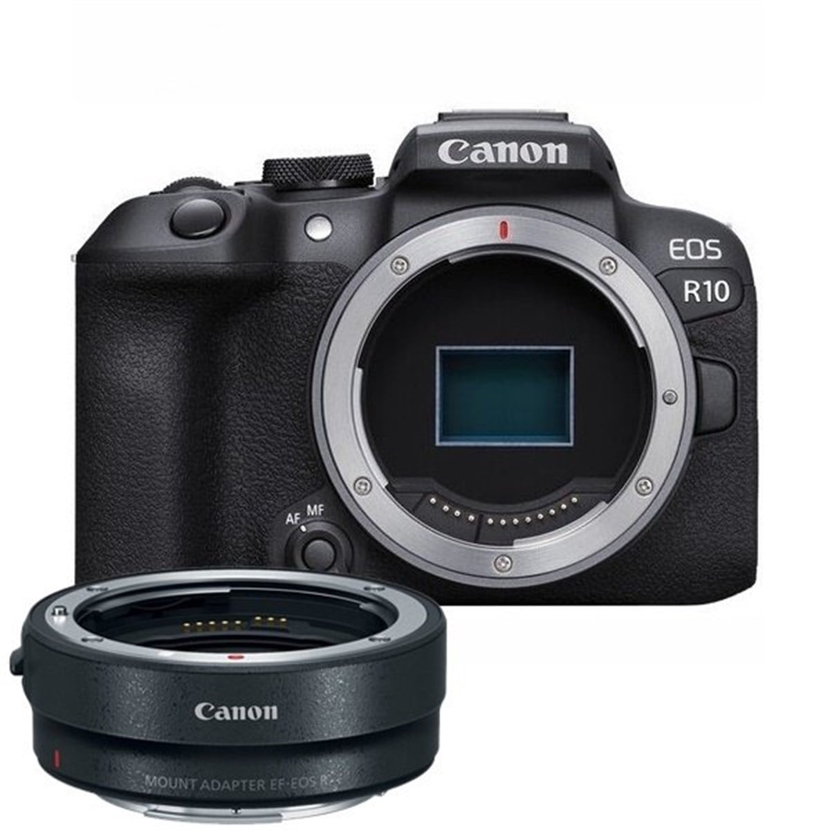 Canon EOS R10 Body + Canon EF-EOS R Mount Adaptör