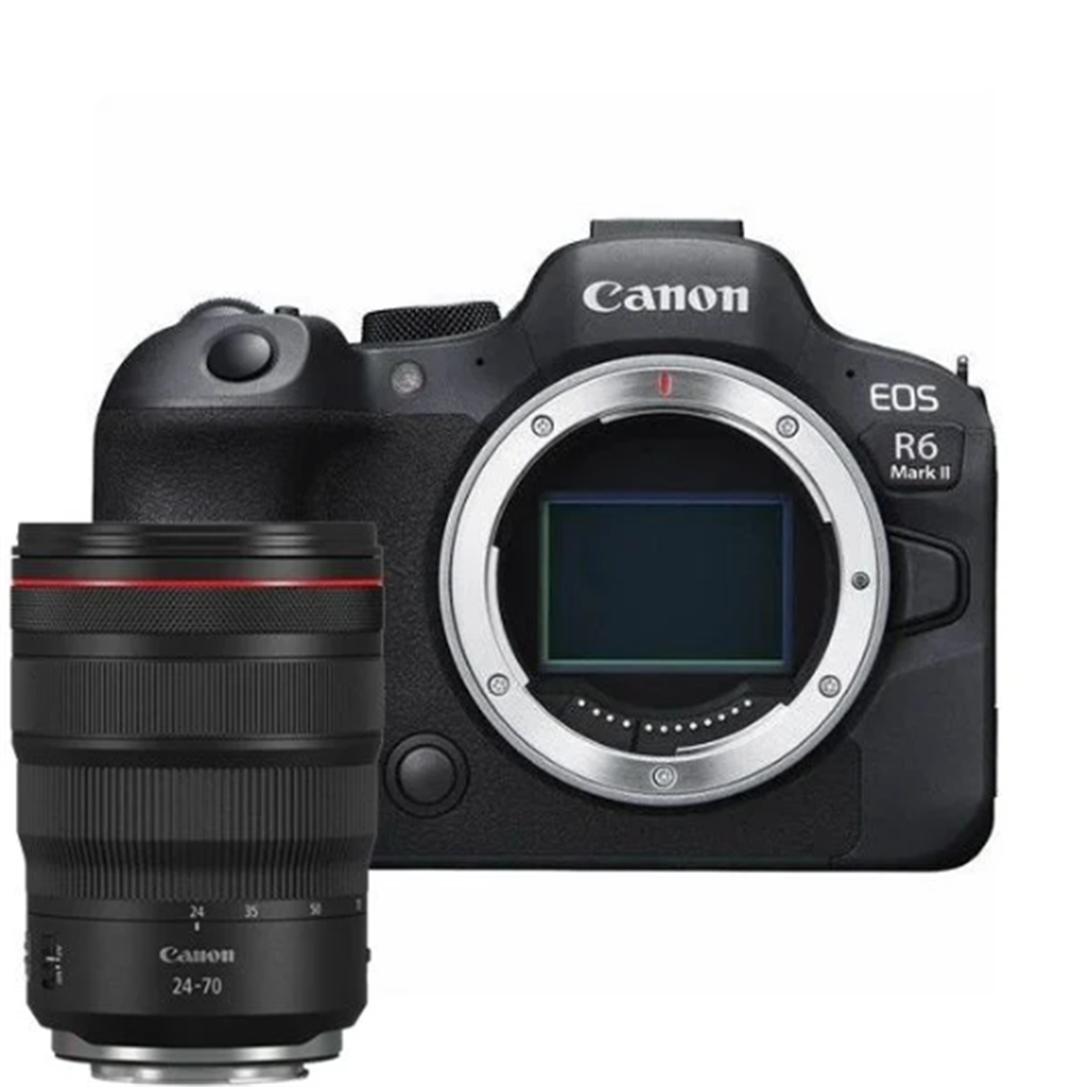 Canon EOS R6 Mark II + RF 24-70mm F/2.8L IS USM Lens Kit