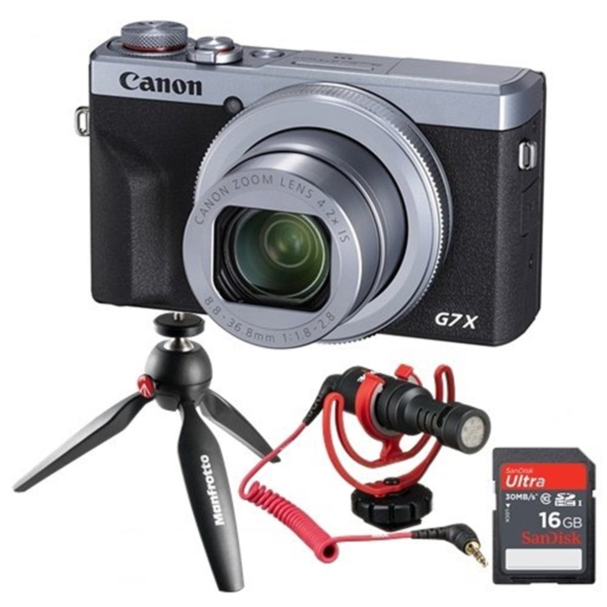 Canon PowerShot G7 X Mark III Vlog Set