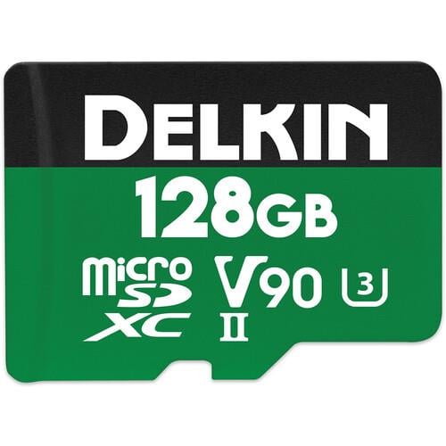 Delkin 128GB Power UHS-II (V90) Micro SD Hafıza Kartı