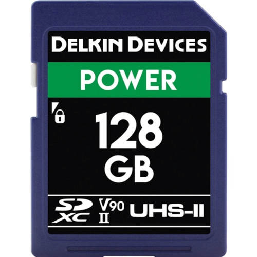 Delkin Devices 128GB Power SDXC UHS-II U3/V90 Hafıza Kartı