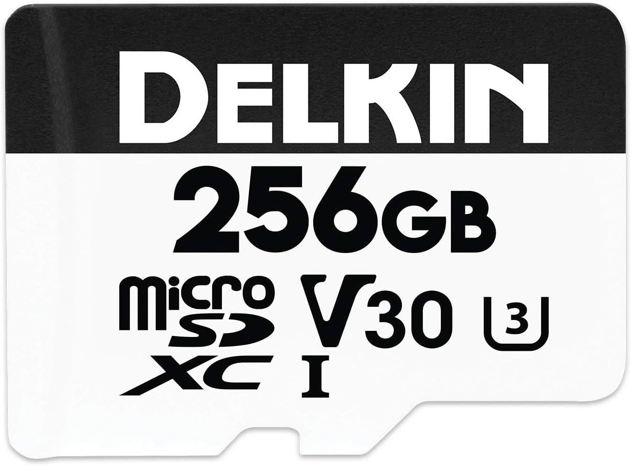 Delkin Devices 256GB ADVANTAGE microSDXC UHS-I (V30) Bellek Kartı