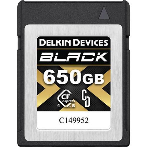 Delkin Devices 650GB SİYAH 4.0 CFexpress Tip B Hafıza Kartı