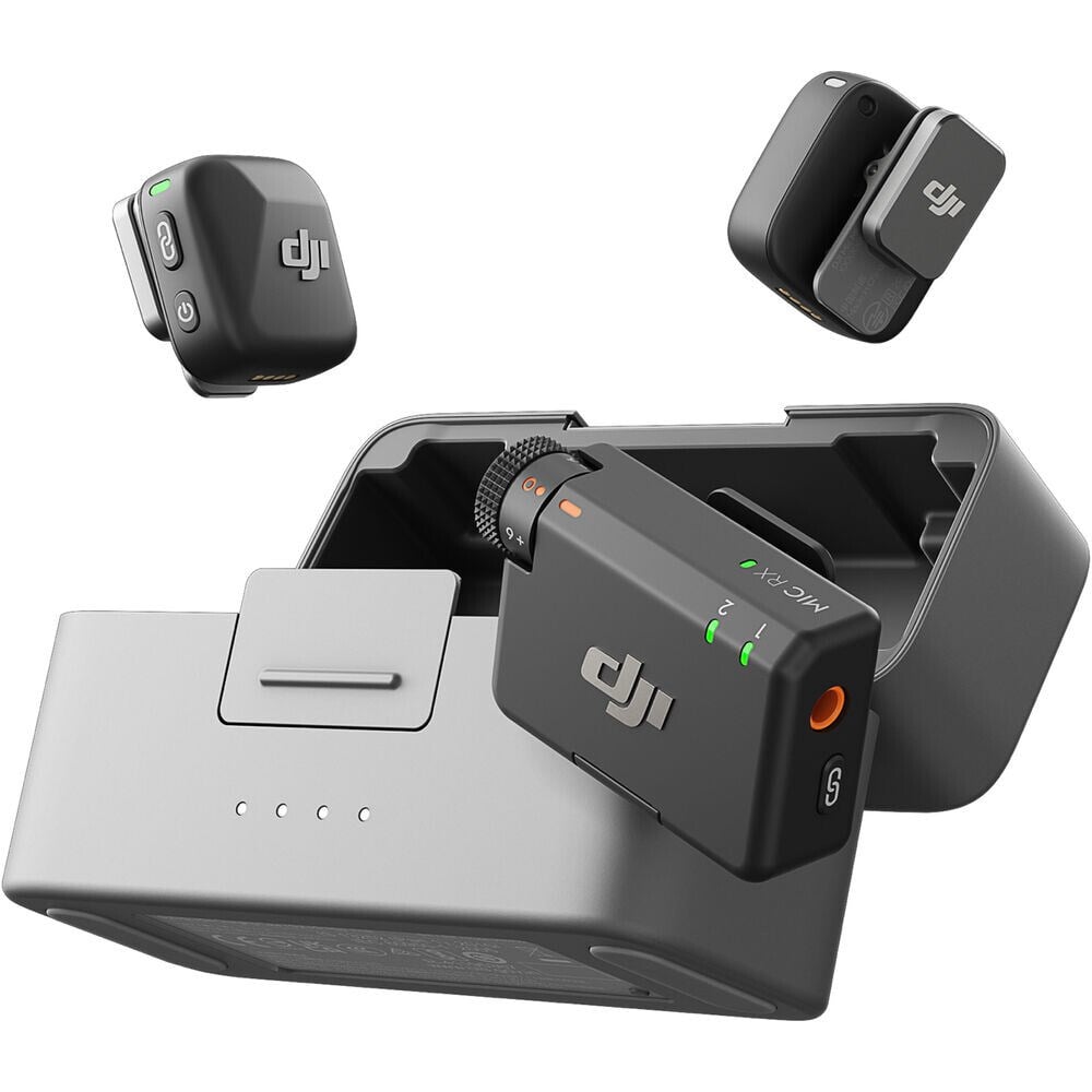 DJI Mic Mini 2 Kişilik Kablosuz Yaka Mikrofonu