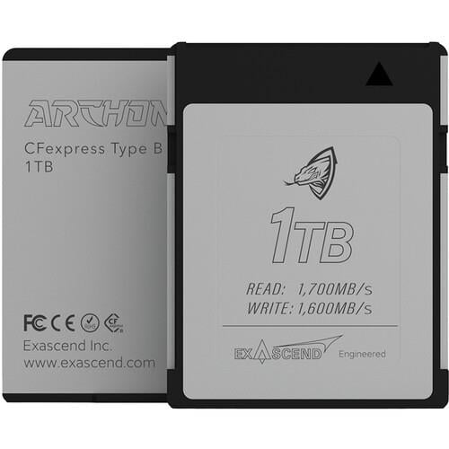 Exascend 1TB Archon CFexpress 2.0 Type B Memory Card
