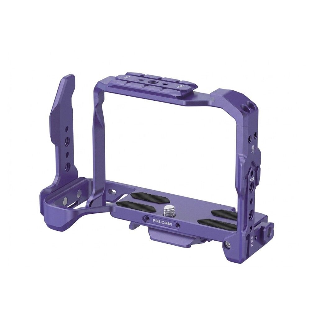 FALCAM F22 F38 F50 Quick Release Camera Cage A7C II Uyumlu Kamera Kafesi Mor - C00B3A01P