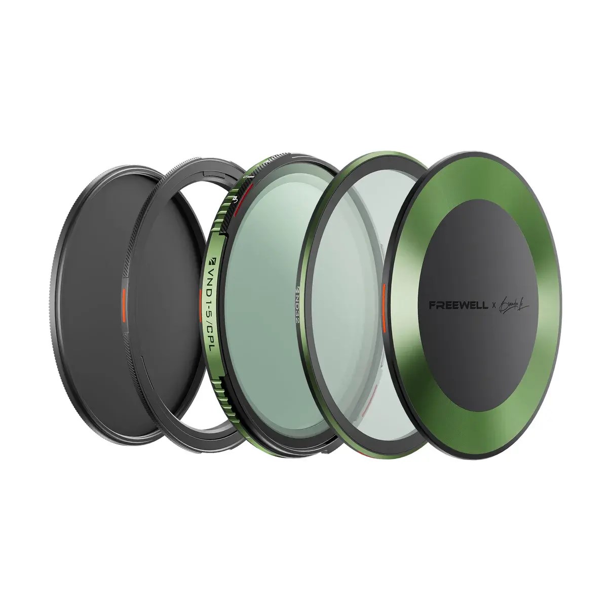 Freewell Brandon Li Variable ND/CPL Basic Kit - 82mm
