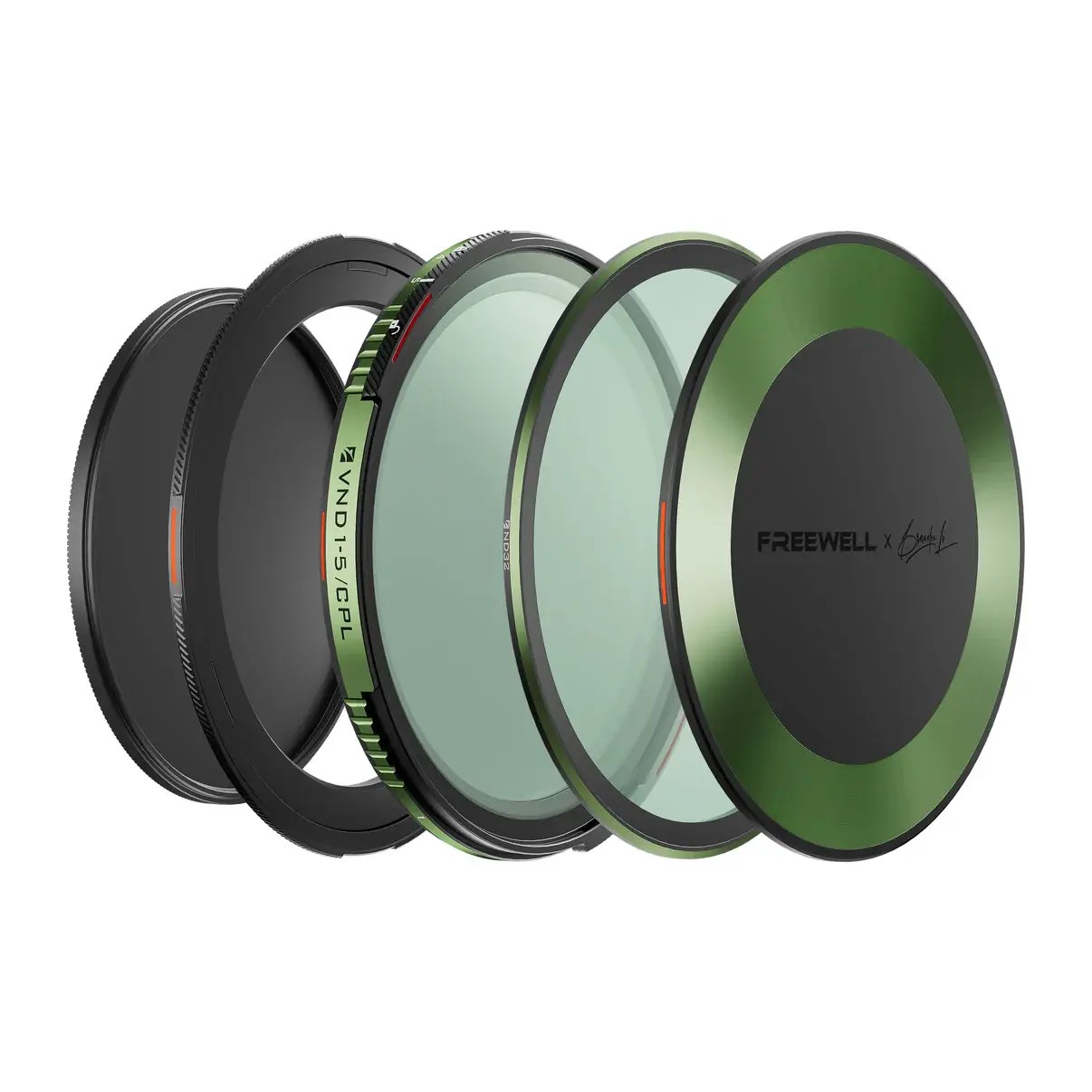 Freewell Brandon Li Variable ND/CPL Cine Kit - 86mm