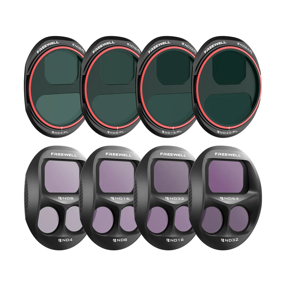 Freewell DJI Mavic 4 Pro Filtreleri Tüm Gün 8'li Paket