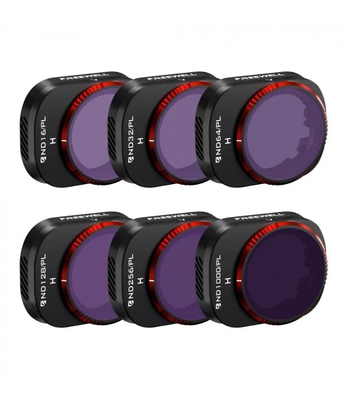 Freewell DJI Mini 4 Pro Bright Day Filtre Seti (6'lı Paket)