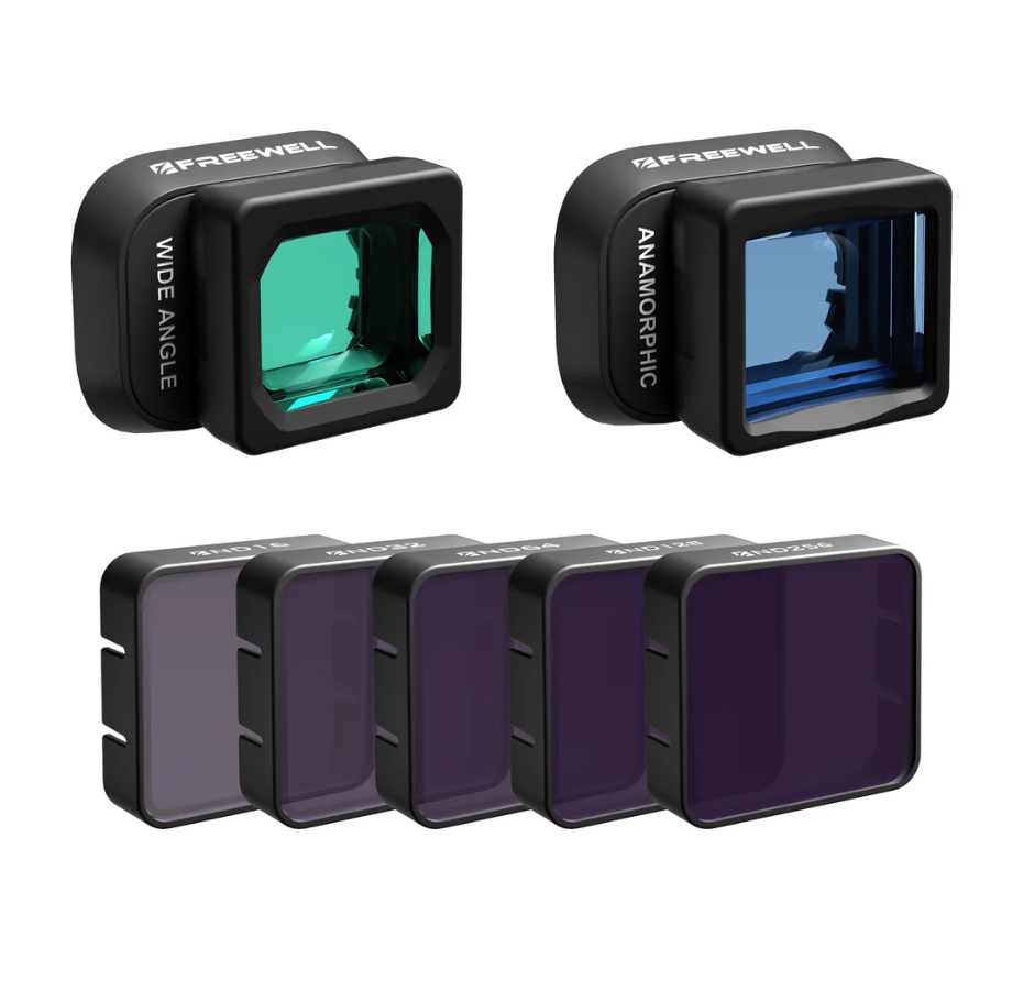 Freewell DJI Mini 4 Pro Wide Angle & Anamorphic Lens