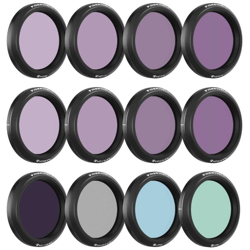 Freewell DJI Osmo Action 5 Pro Filters Mega 12Pack