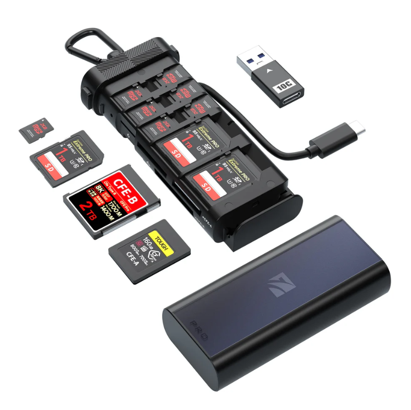 Freewell Pro Card Reader CF A/B, SD, TF