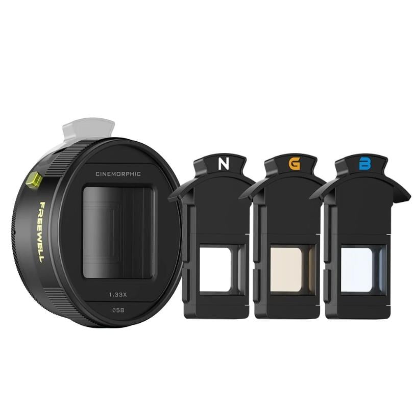 Freewell Steven Divish 1.33x Pro Cine Anamorphic 3 in 1