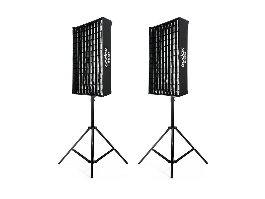 Godox FL100 Bi-Color 40x60cm Esnek LED 2'li Kit