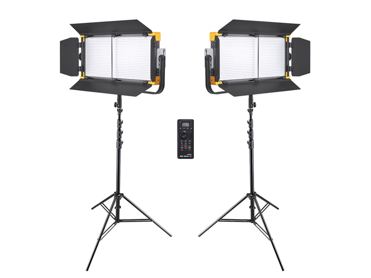 Godox LD150R 2'li RGB LED Panel Işık Kiti