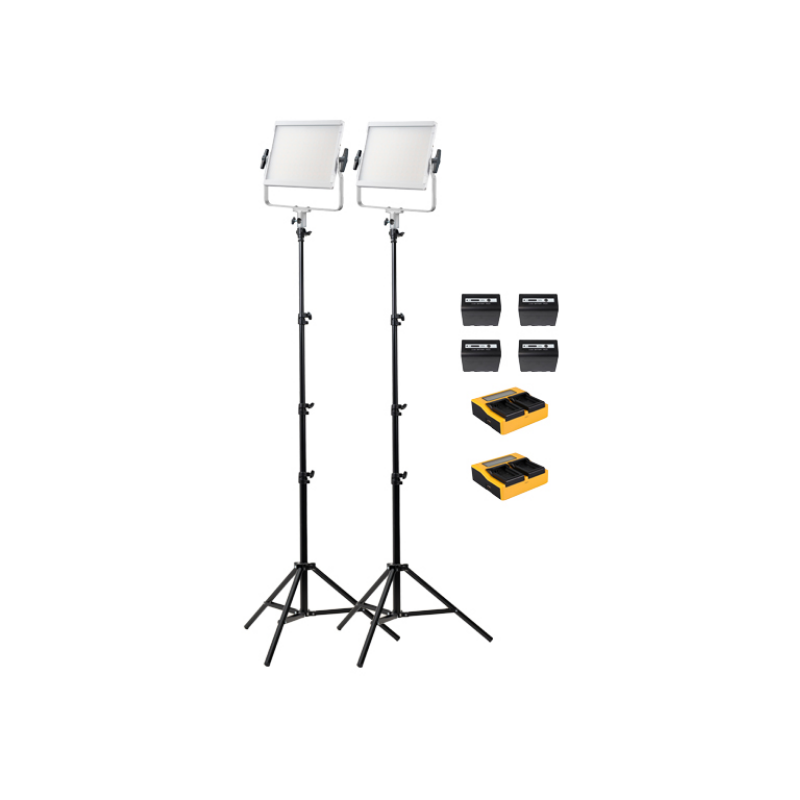 Godox LP400R 40W İkili RGB Panel LED Işık Seti