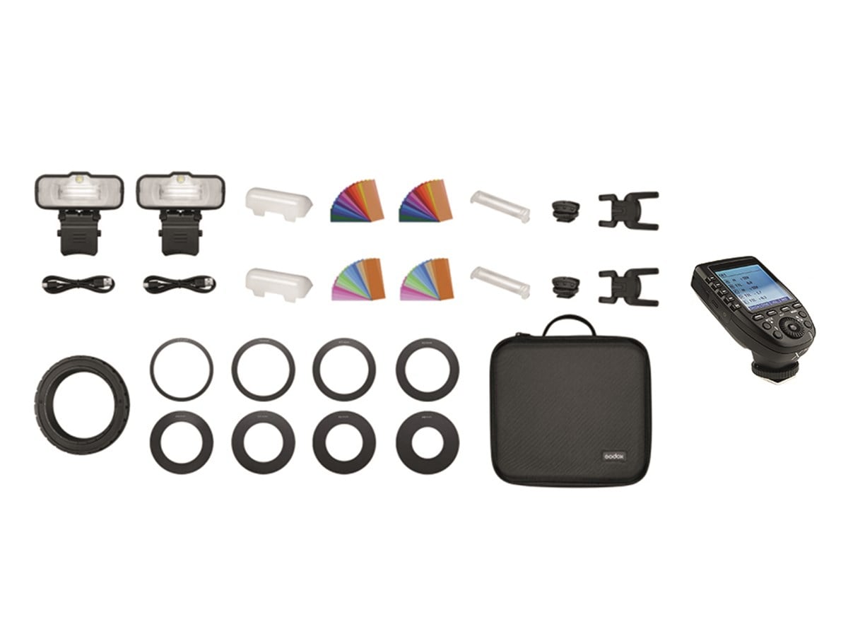 Godox MF12 Makro Flaş İkili Kit Panasonic Uyumlu